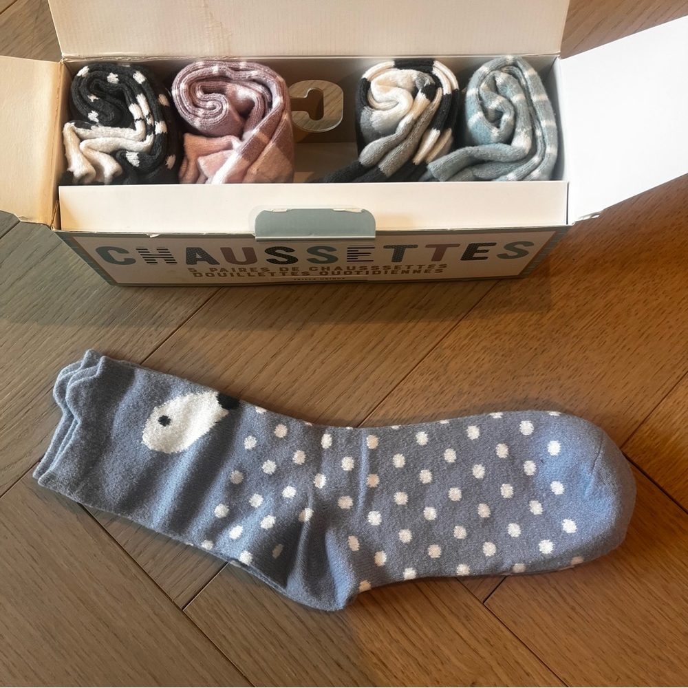 BNIB WOODLAND CREATURES CREW SOCKS